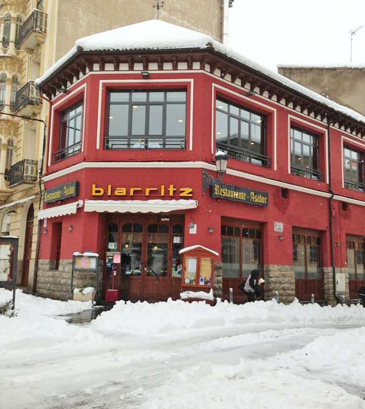 Restaurante Biarritz en Jaca.